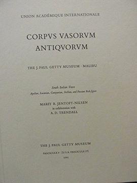portada Corpus Vasorum Antiquorum: Fascicule 4 (in English)