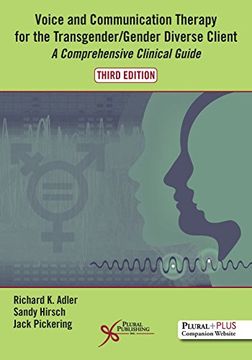 portada Voice and Communication Therapy for the Transgender (en Inglés)