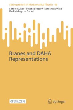 portada Branes and Daha Representations (en Inglés)