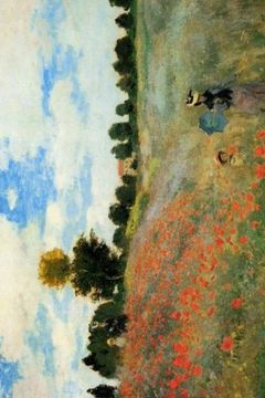 portada Claude Monet's 'The Poppy Field Near Argenteuil' Art of Life Journal (Lined)