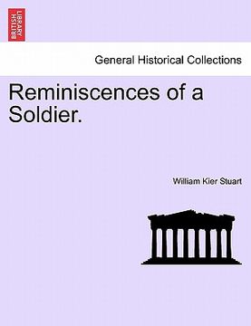 portada reminiscences of a soldier. (in English)