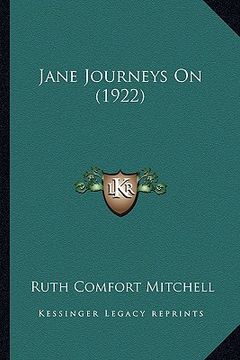 portada jane journeys on (1922) (en Inglés)