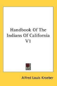portada handbook of the indians of california v1