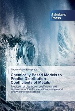 portada Chemically Based Models to Predict Distribution Coefficients of Metals (en Inglés)