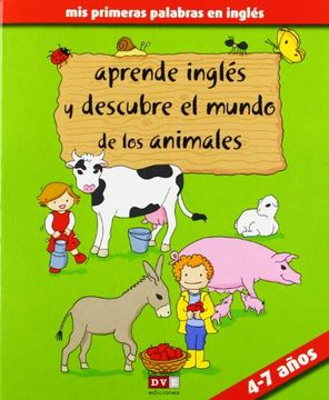 portada Aprende Ingles Y Descubre El Mundo De Los Animales (in Spanish)
