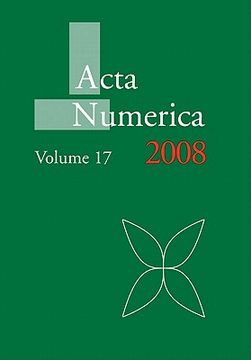 portada Acta Numerica 2008: Volume 17 Paperback (en Inglés)