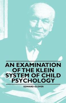 portada an examination of the klein system of child psychology (in English)