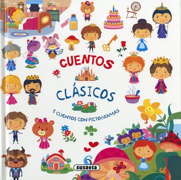 portada Cuentos Clasicos. 5 Cuentos con Pictogramas (la Bella Durmi (in Spanish)