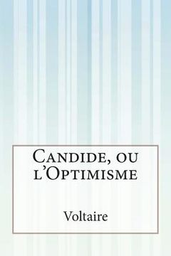portada Candide, ou l'Optimisme (in French)