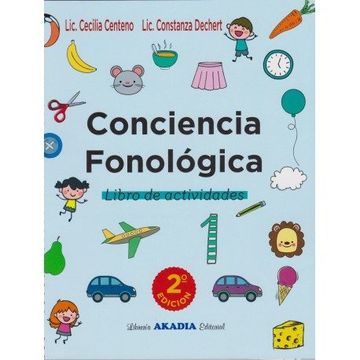 Libro Conciencia Fonologica. Libro De Actividades, Cecilia Centeno Y ...