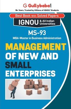 portada MS-93 Management of New and Small Enterprises (en Inglés)