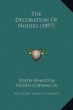portada the decoration of houses (1897) (en Inglés)