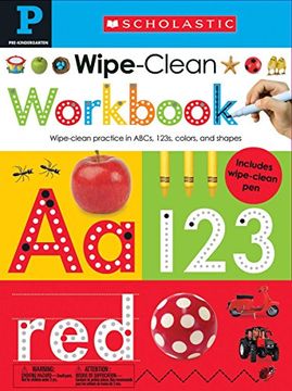 portada Pre-K Wipe-Clean Workbook: Scholastic Early Learners (Wipe-Clean Workbook) (en Inglés)