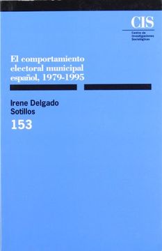portada El Comportamiento Electoral Municipal Español (1979-1995)