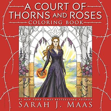portada A Court of Thorns and Roses Coloring Book (in English)