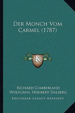 portada Der Monch Vom Carmel (1787) (en Alemán)