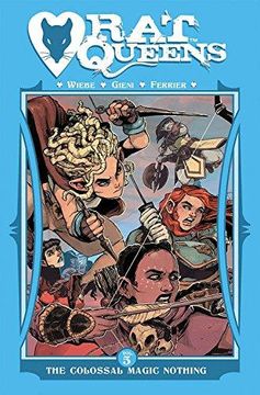 portada Rat Queens Volume 5: The Colossal Magic Nothing (en Inglés)