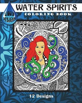 portada Water Spirits - Coloring Book (en Inglés)