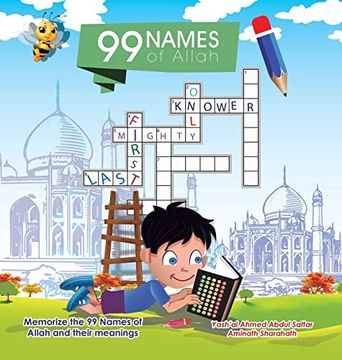 portada 99 Names of Allah: Memorize the 99 Names of Allah and Their Meanings (en Inglés)