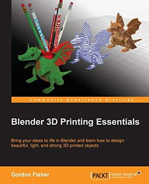 portada Blender 3d Printing Essentials (en Inglés)