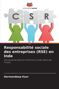 portada Responsabilité sociale des entreprises (RSE) en Inde (in French)