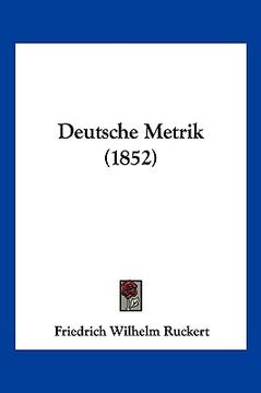 portada Deutsche Metrik (1852) (en Alemán)