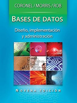 portada Bases de Datos, Diseño, Implementación y Administración - 9ª Edición (in Spanish)