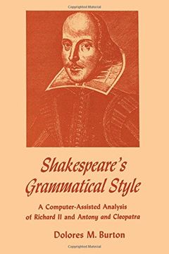 portada Shakespeare's Grammatical Style: A Computer-Assisted Analysis of Richard ii and Anthony and Cleopatra (in English)
