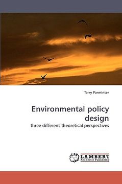 portada environmental policy design (en Inglés)