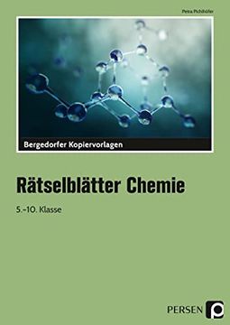 portada Rätselblätter Chemie: Sekundarstufe i (en Alemán)
