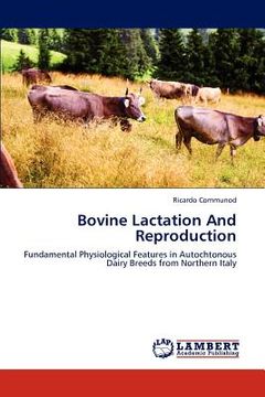 portada bovine lactation and reproduction