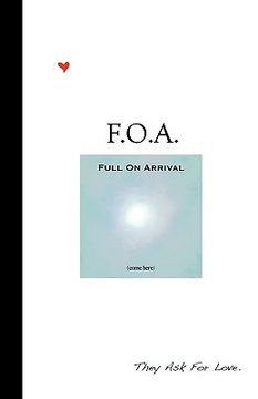 portada f.o.a. - full on arrival (in English)