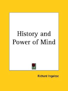 portada history and power of mind (en Inglés)