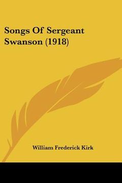 portada songs of sergeant swanson (1918) (en Inglés)