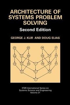 portada architecture of systems problem solving (en Inglés)