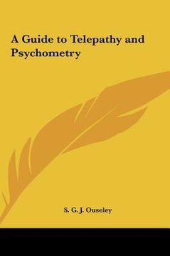 portada a guide to telepathy and psychometry