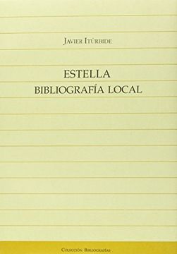 portada Estella - Bibliografia Local