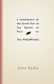 portada commentary on the greek text of the epistle of paul to the philippians (en Inglés)