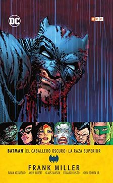 portada Batman: Caballero Oscuro Iii: La Raza Superior