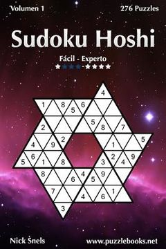 portada Sudoku Hoshi - De Fácil a Experto - Volumen 1 - 276 Puzzles