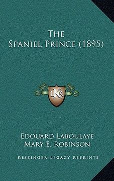 portada the spaniel prince (1895) (in English)