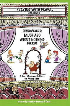 portada shakespeare's much ado about nothing for kids (en Inglés)