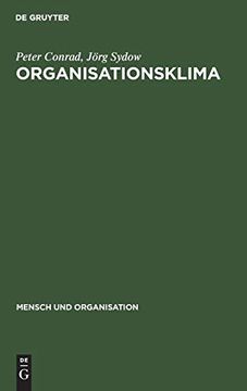 portada Organisationsklima (Mensch und Organisation) (en Alemán)