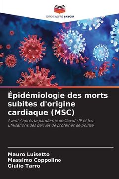 portada Épidémiologie des morts subites d'origine cardiaque (MSC) (en Francés)