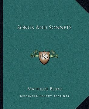 portada songs and sonnets