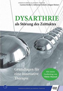 portada Dysarthrie als Störung des Zeittaktes (en Alemán)