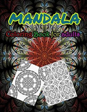 portada Mandala Coloring Book for Adults: Stress Relieving Mandala Designs for Adults Relaxation (en Inglés)