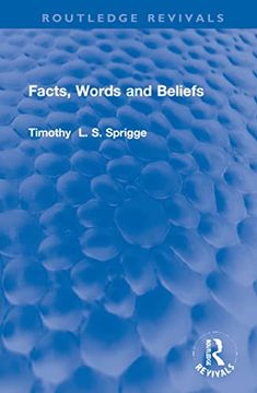 portada Facts, Words and Beliefs (Routledge Revivals) (en Inglés)