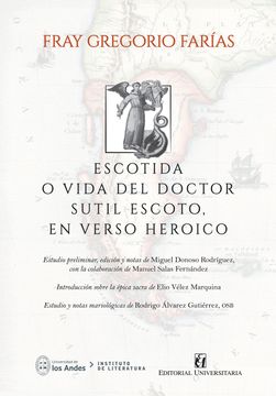 portada Escotida o Vida del Doctor Sutil Escoto, en Verso Heroico