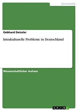 portada Intrakulturelle Probleme in Deutschland (en Alemán)
